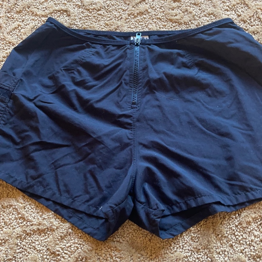 Beach black shorts